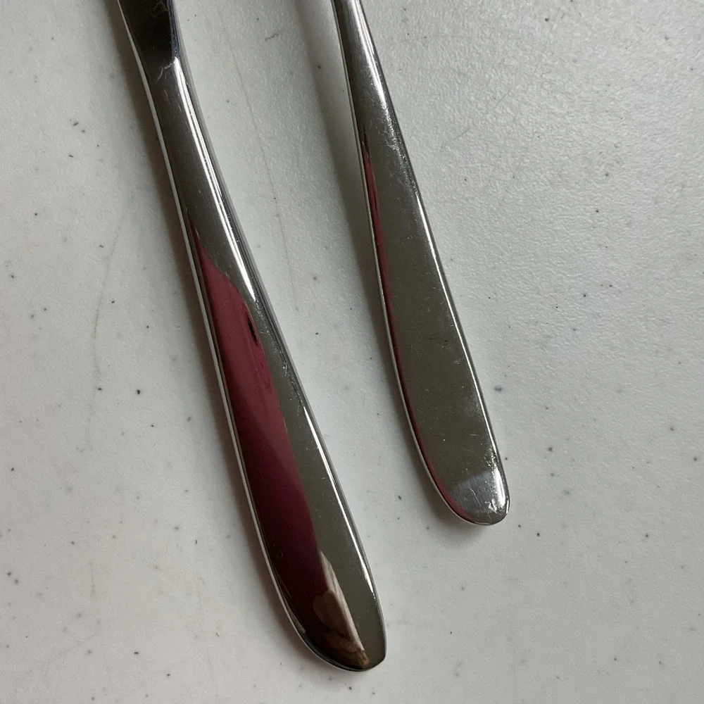 Studio William Olive Hazel Cutlery 2 pcs Dinner Forks Knife  Stainless